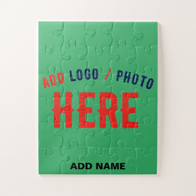 PUZZLE MARCA VERIFICADA DE EMERALD GREEN, PERSONALIZADO M (Vertical)