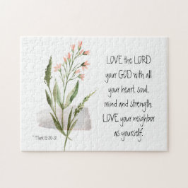 Puzzle Marcar 12:30-31 AME al SEÑOR tu DIOS