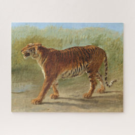 Puzzle Marcha del Tigre Real (por Rosa Bonheur)