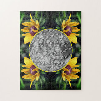 Puzzle Marco para flores Susan Ogeada Negra Añadir la fot