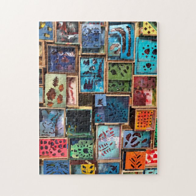 Puzzle Marcos coloridos (Vertical)