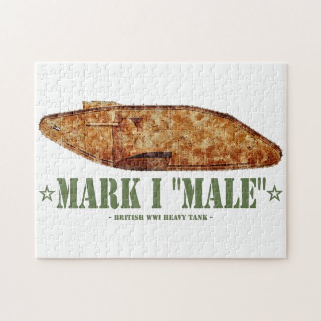 Puzzle Marcos I Guerra Mundial Masculina Primera Gran Bre (Horizontal)