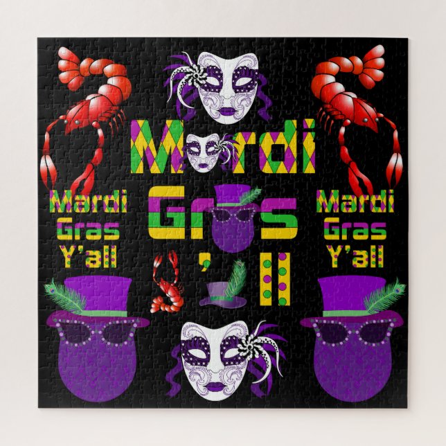 Puzzle Mardi Gras Y'all Thunder_Cove (Vertical)