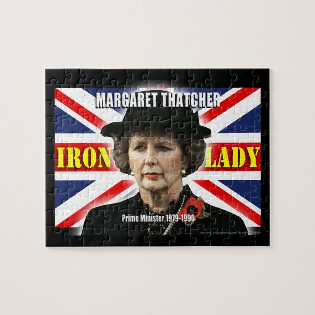 Puzzle Margaret Thatcher, Primera Ministra (Horizontal)