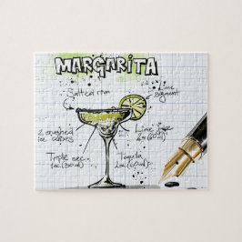 Puzzle Margarita Cocktail Receta