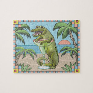 Puzzle Margarita Cocodrilo