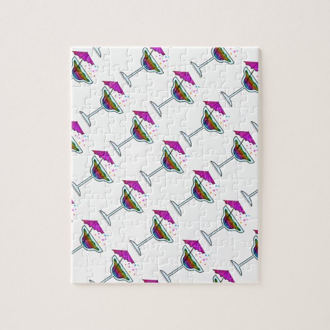 PUZZLE MARGARITA GLASS (Vertical)