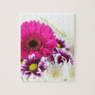 Puzzle Margarita rosada del Gerbera
