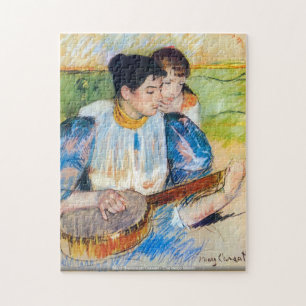 Puzzle Maria Stevenson Cassatt - la lección del banjo -