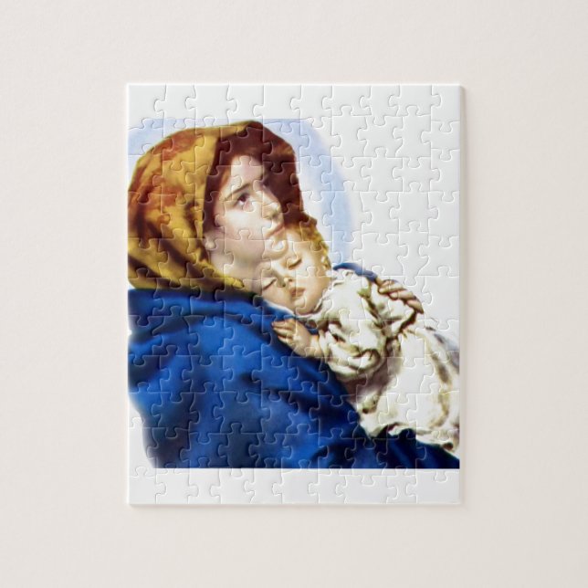 Puzzle Maria y Jesús (Vertical)
