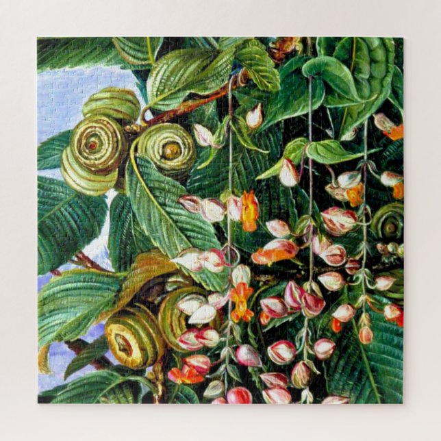 Puzzle Marianne North: Un roble Darjeeling, (Vertical)