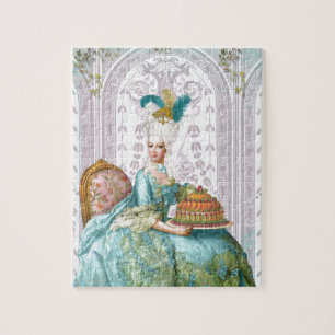 Puzzle Marie Antoinette en Aqua