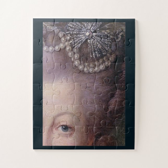 Puzzle Marie Antoinette, ojo, (Vertical)