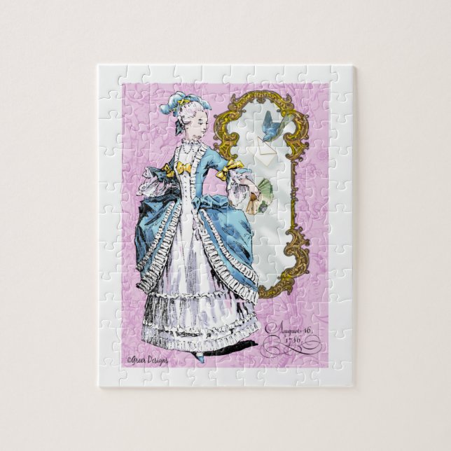 Puzzle Marie Antoinette y Bluebird (Vertical)