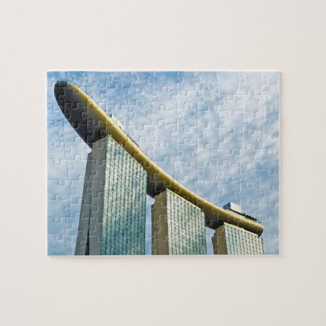 Puzzle Marina Bay Sands Singapur. (Horizontal)