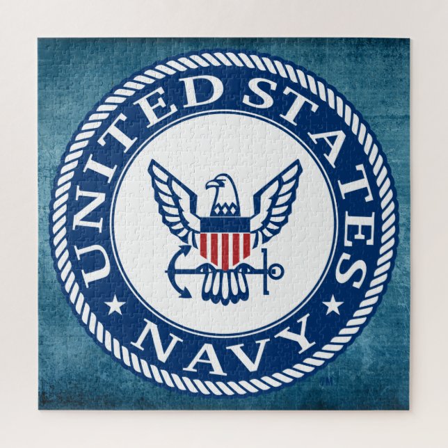 Puzzle Marina de Estados Unidos | Alteración naval Emblem (Vertical)