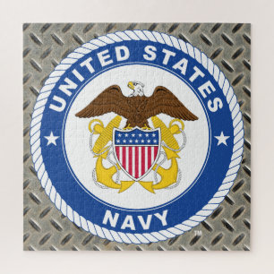 Puzzle Marina de Estados Unidos   Oficial Escudo
