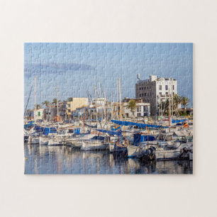 Puzzle Marina de Portixol al atardecer - Palma de Mallorc