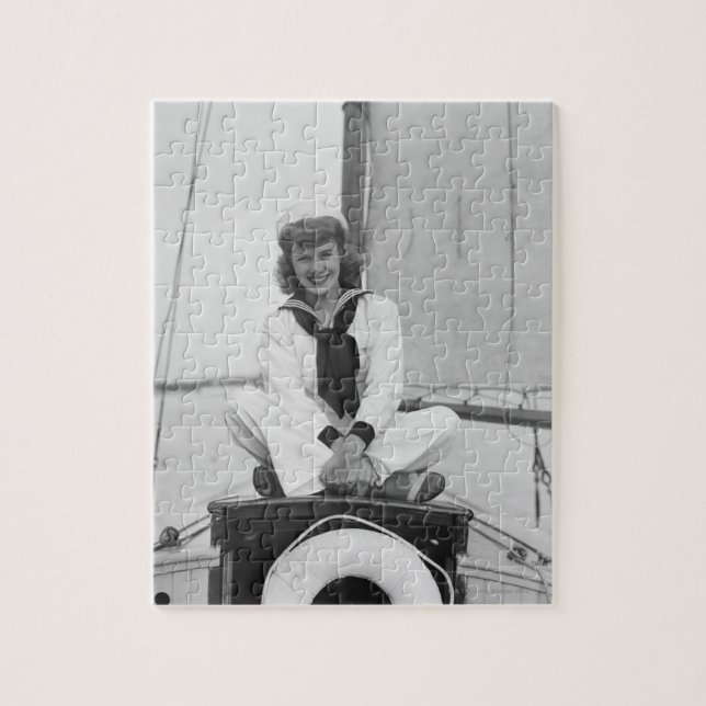 Puzzle Marinero de la mujer (Vertical)