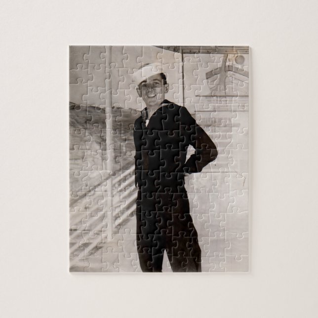 Puzzle Marinero imprudente de los años 1940 (Vertical)