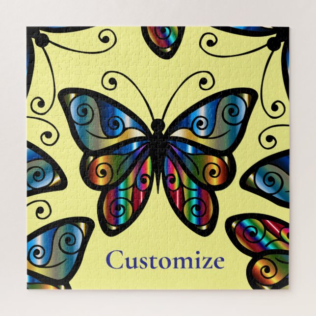 Puzzle Mariposa Colorida Thunder_Cove (Vertical)