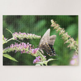 Puzzle Mariposa de cola de cerda negra