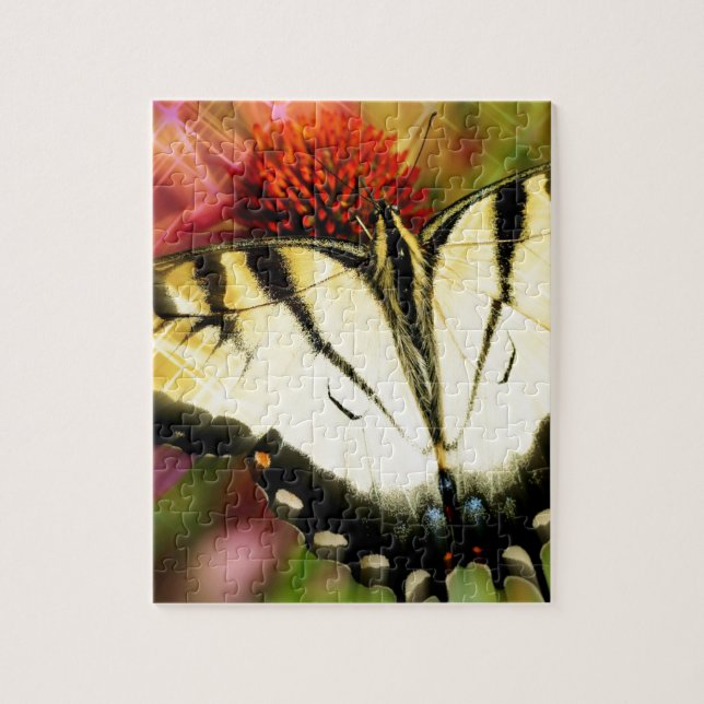 Puzzle Mariposa de cola tortuga (Vertical)