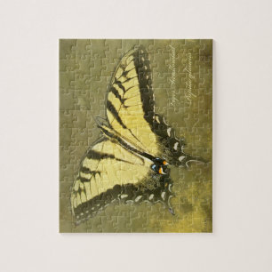 Puzzle Mariposa de cola tortuga de tigre - Papilio glaucu