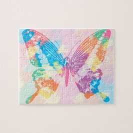Puzzle Mariposa de la acuarela