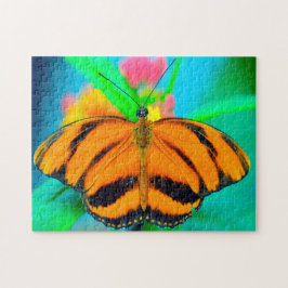 Puzzle Mariposa de la Pasión Rayada.