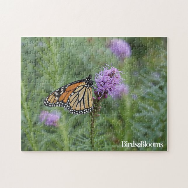 Puzzle Mariposa de monarca (Horizontal)