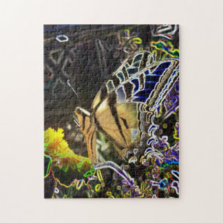 Puzzle Mariposa de neón