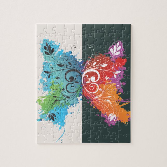 Puzzle Mariposa de Psychadelic (Vertical)