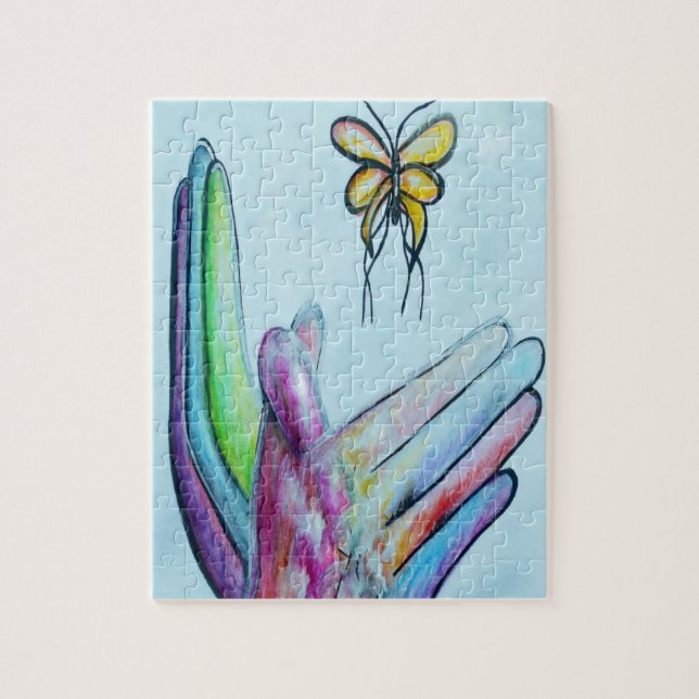 Puzzle Mariposa del ASL (Vertical)