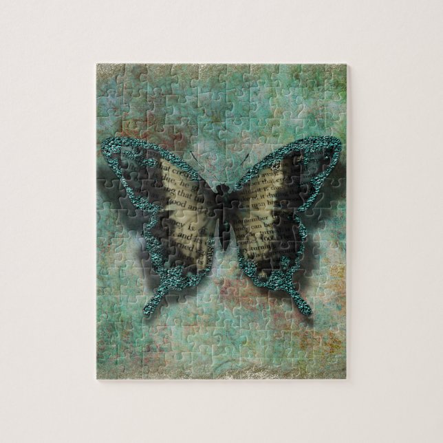 Puzzle Mariposa en el Jardín (Vertical)