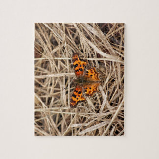 Puzzle Mariposa en la paja