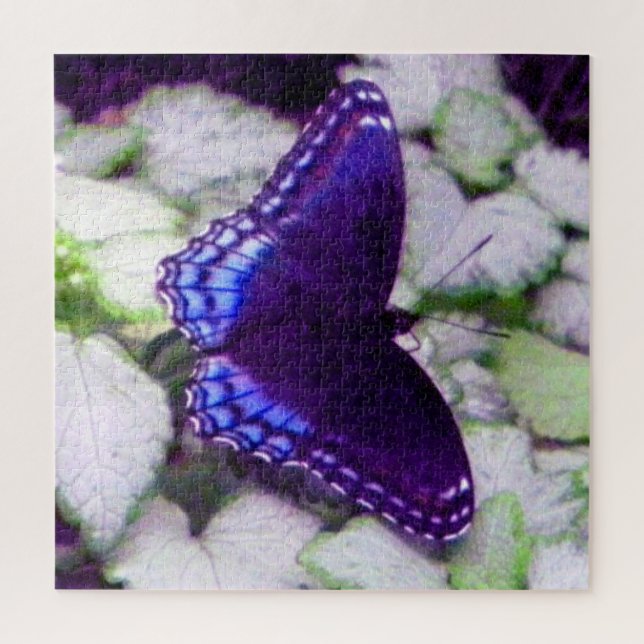 Puzzle Mariposa en Silver Beacon Lamium (Vertical)