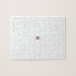 Puzzle Mariposa floral Mandala | Diseño de arte Purple Bo