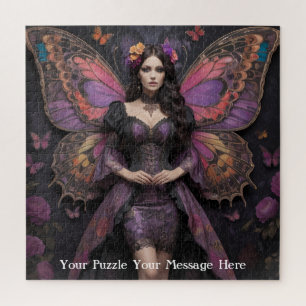 Puzzle Mariposa gótica Empress Mauve Splendor