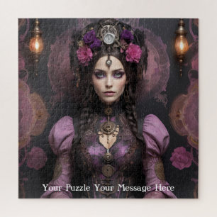 Puzzle Mariposa gótica Empress Mauve Splendor