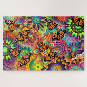 Puzzle mariposa monarca
