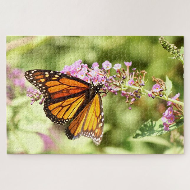 Puzzle Mariposa monarca (Horizontal)