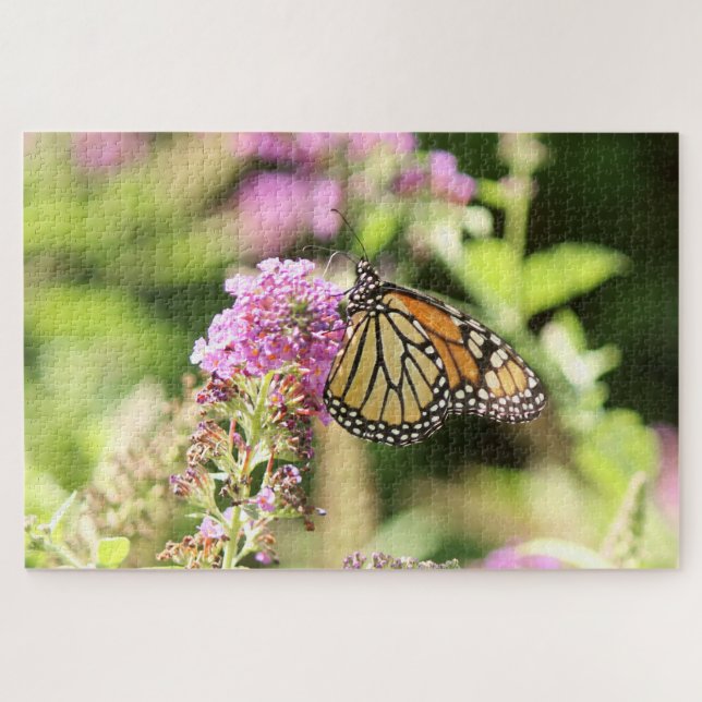 Puzzle Mariposa monarca (Horizontal)