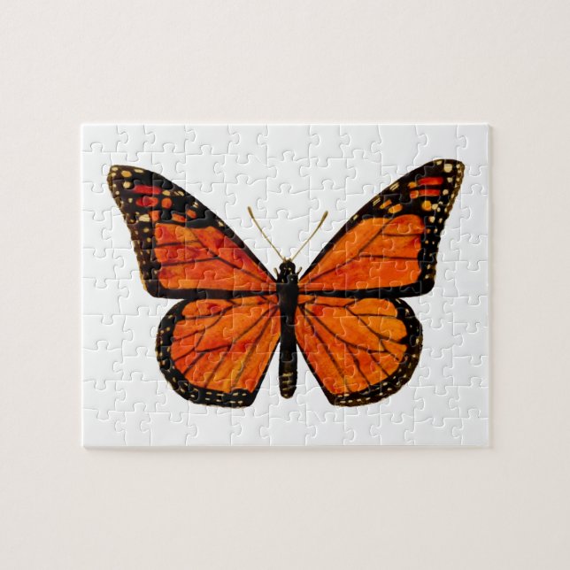 Puzzle Mariposa monarca Pequeña (Horizontal)