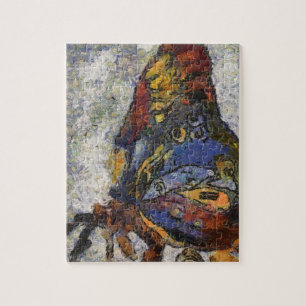 Puzzle Mariposa Monet de Frida Kahlo inspirado