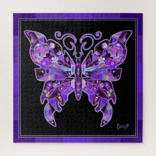 Puzzle Mariposa morada 31