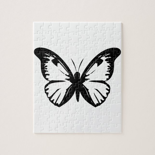 Puzzle Mariposa negra (Vertical)