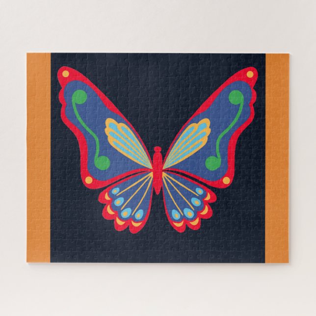 Puzzle Mariposa nocturna (Horizontal)