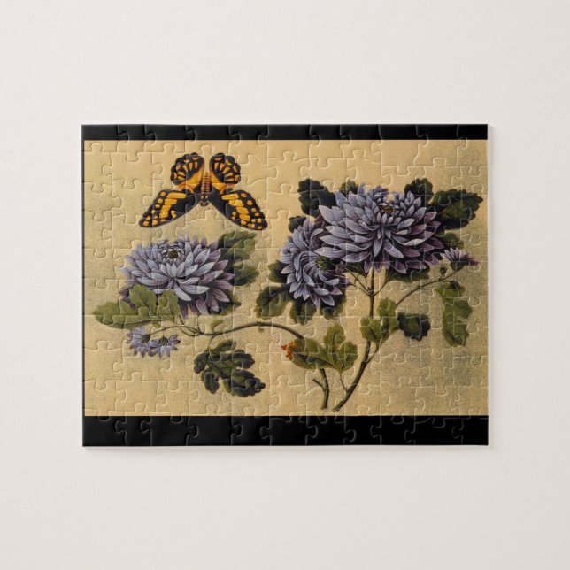 Puzzle Mariposa y artist_The desconocido Oriente de (Horizontal)