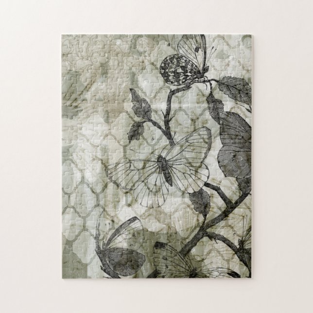 Puzzle Mariposas árabes II (Vertical)